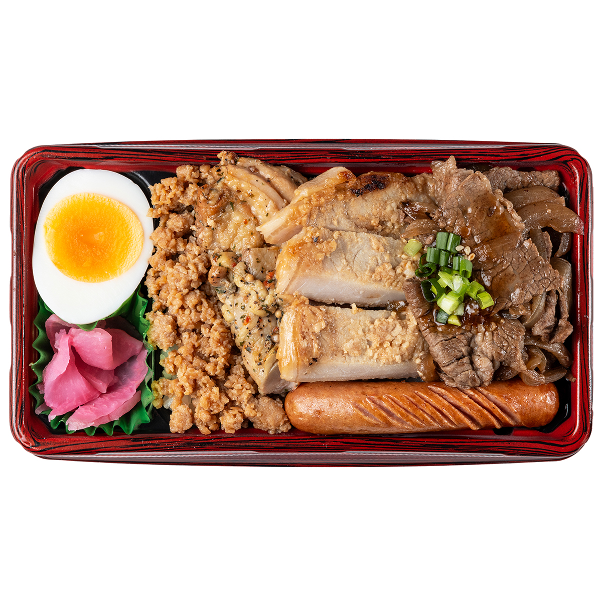矢島ハム　お肉の味くらべ重　1,134円(税込)